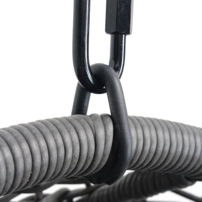 New Comming Outdoor Indoor PE wicker Swing Egg Chair Gray Color - 1st Choice Furniture Direct