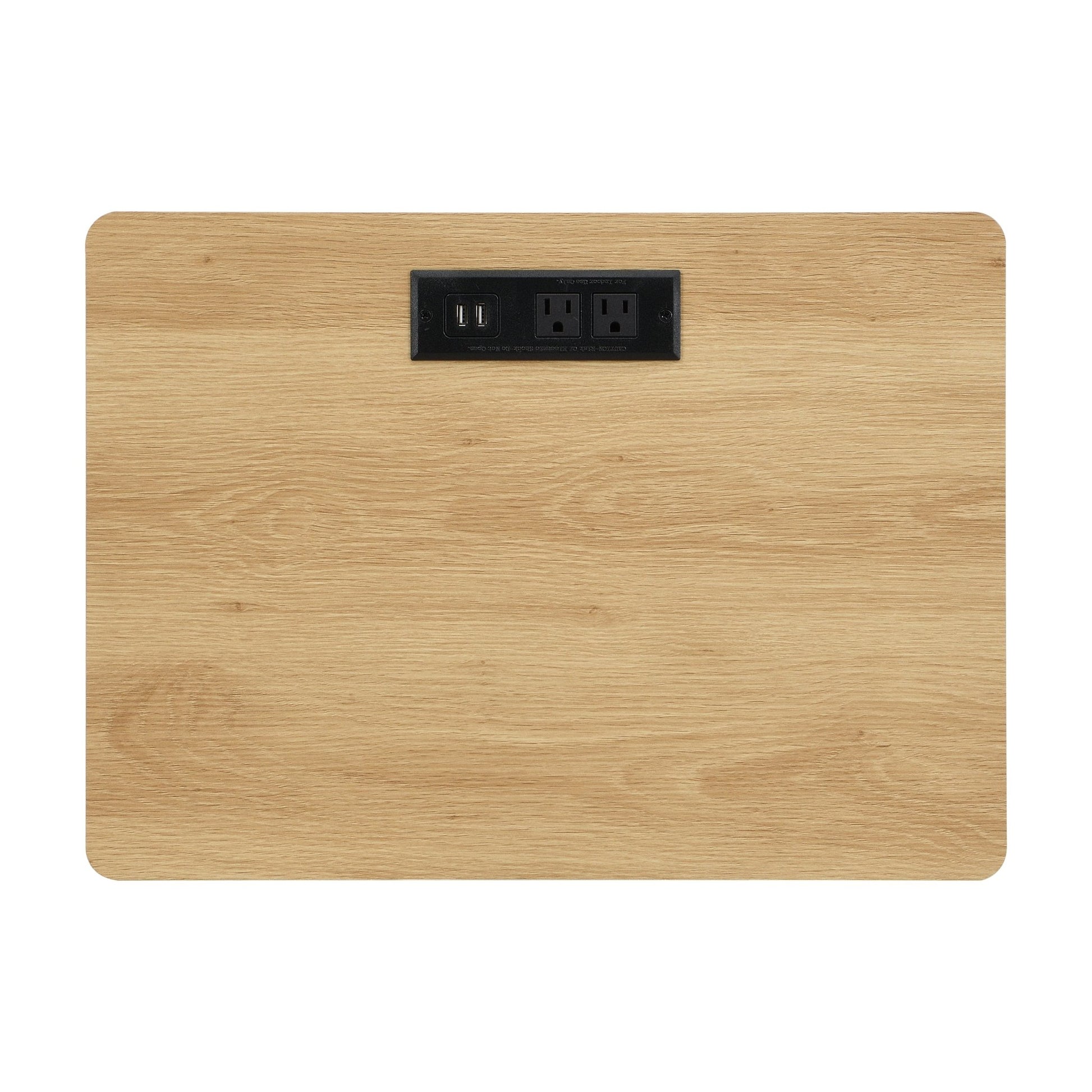 Nightstand with Outlet & USB Port, Modern Bedside Table with Charging Station and Storage Drawer, Modern Design for Small Spaces,Natural Color - 1st Choice Furniture Direct