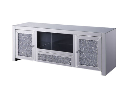 Noralie Mirrored & Faux Diamonds TV Stand (Assembled) - 1st Choice Furniture Direct
