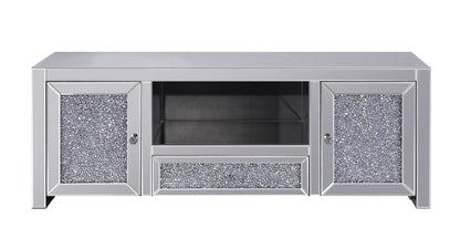 Noralie Mirrored & Faux Diamonds TV Stand (Assembled) - 1st Choice Furniture Direct