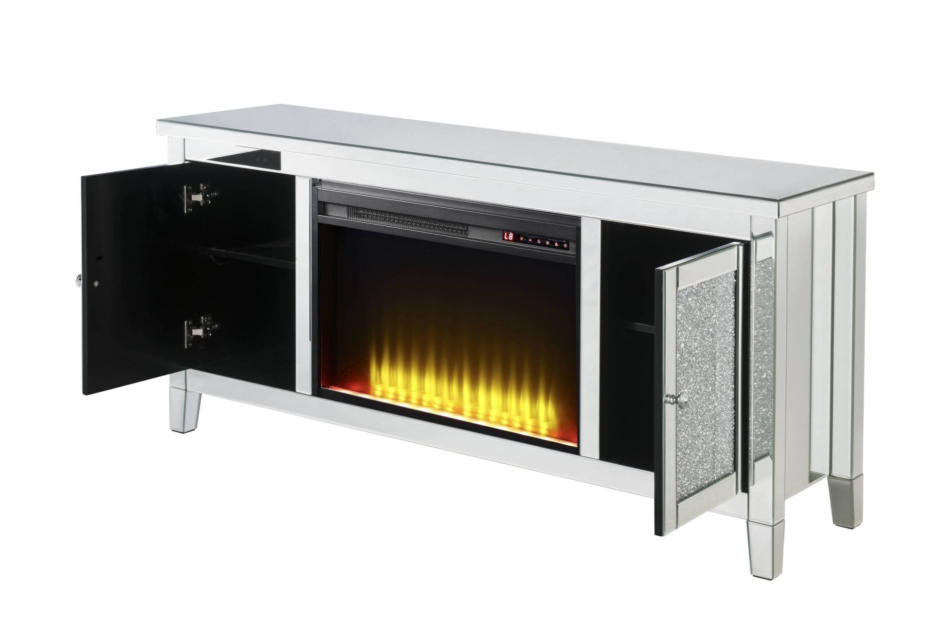 Noralie Tv Stand W/Fireplace - 1st Choice Furniture Direct