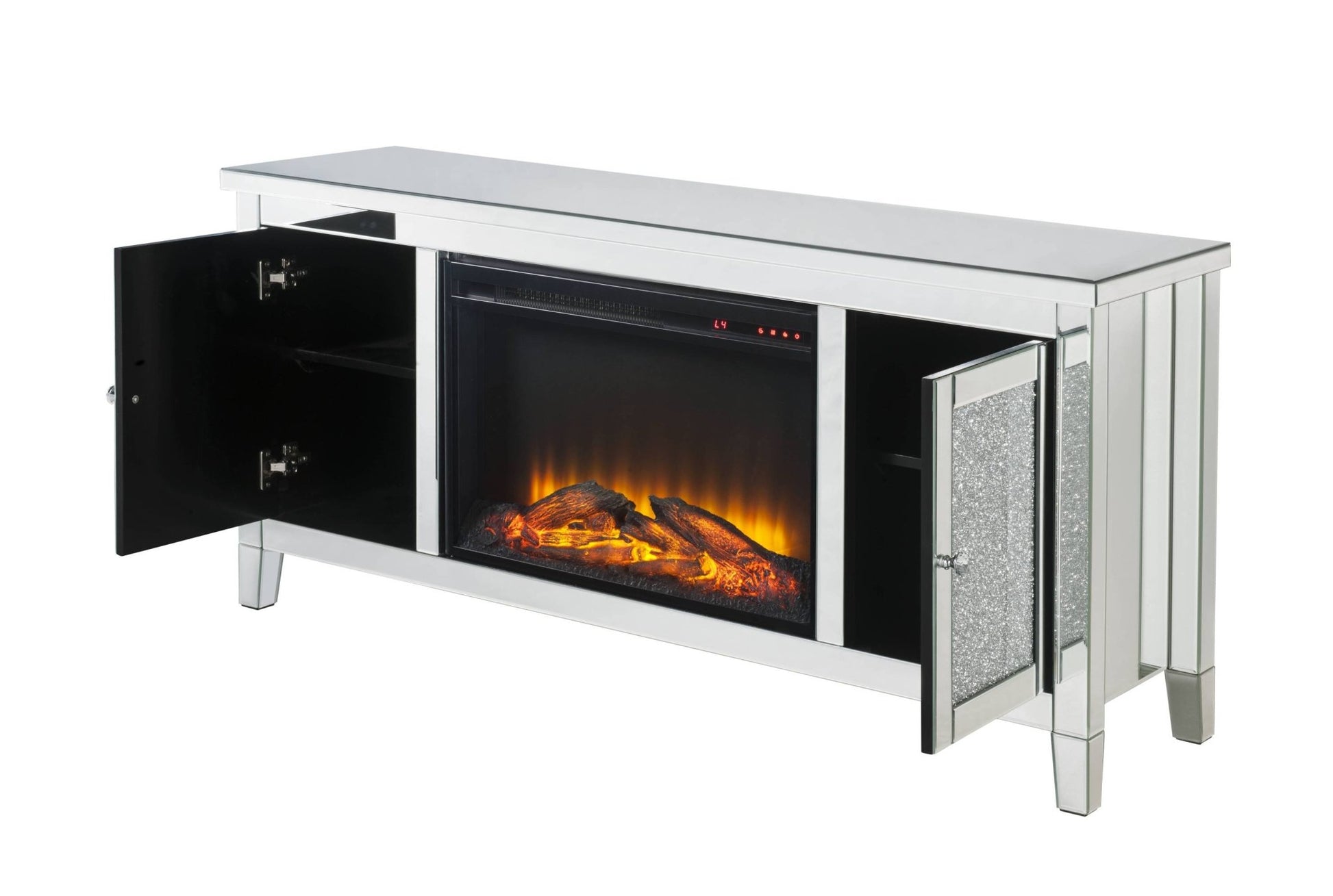 Noralie Tv Stand W/Fireplace - 1st Choice Furniture Direct