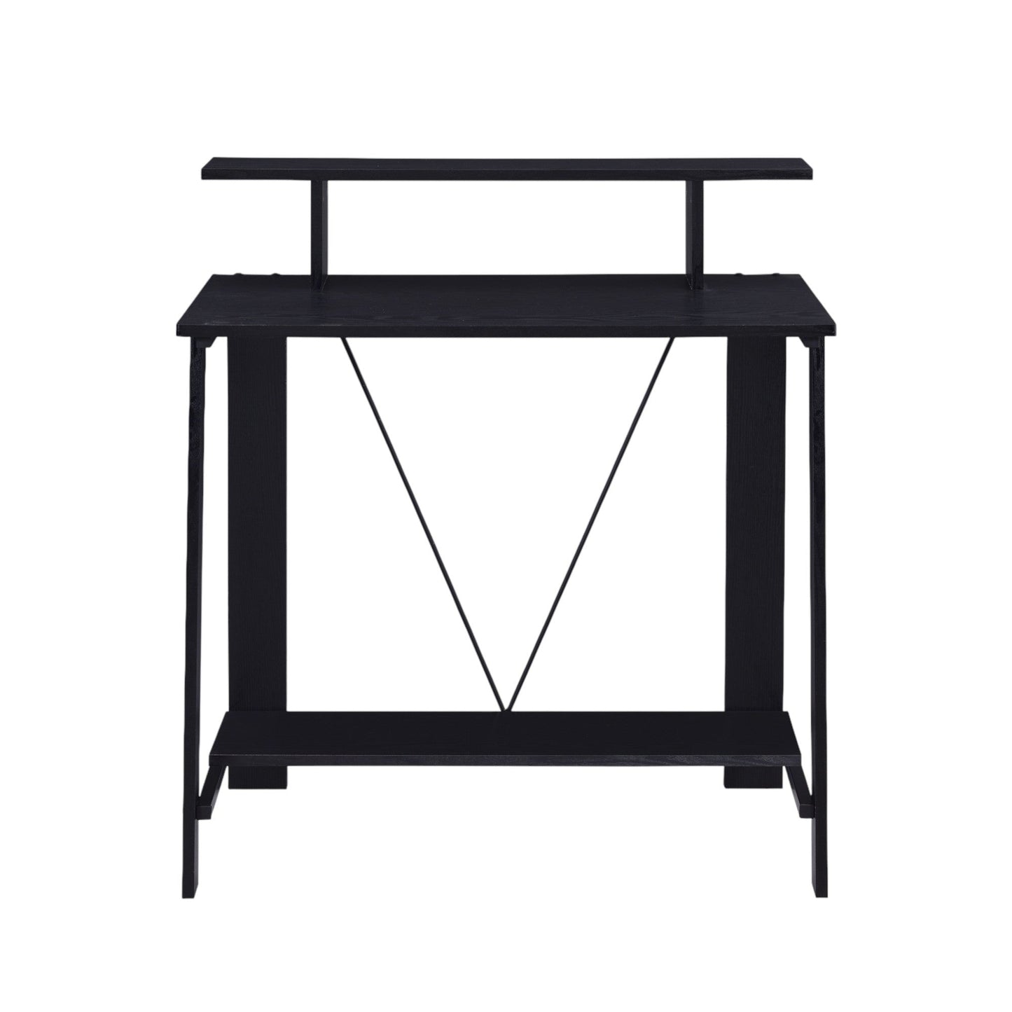 Nypho Black Finish Writing Desk - 1st Choice Furniture Direct