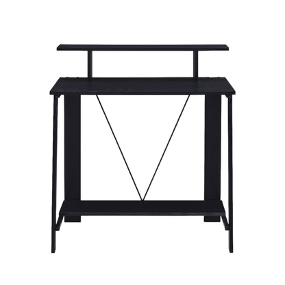 Nypho Black Finish Writing Desk - 1st Choice Furniture Direct