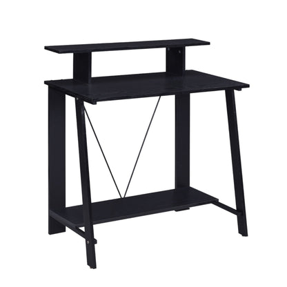 Nypho Black Finish Writing Desk - 1st Choice Furniture Direct