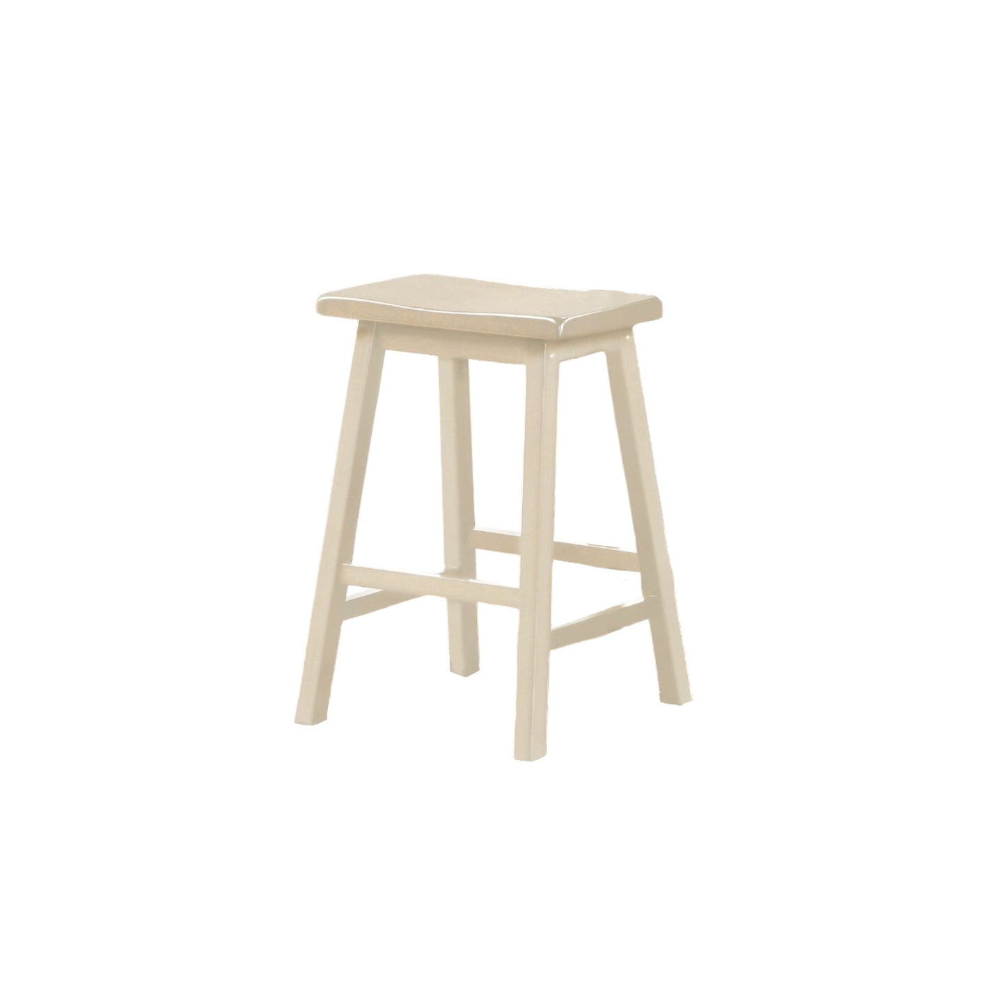 Nyssa Buttermilk Finish 3PCs Counter Height Set - 1st Choice Furniture Direct