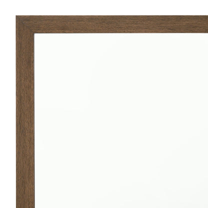 Oak Framed Square Wall Mirror for Bedroom and Living Room - 1st Choice Furniture Direct