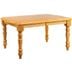 Sunset Trading Oak Selections 56-72" Rectangular Extendable Dining Table