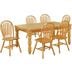 Sunset Trading Oak Selections 56-72" Rectangular Extendable Dining Table