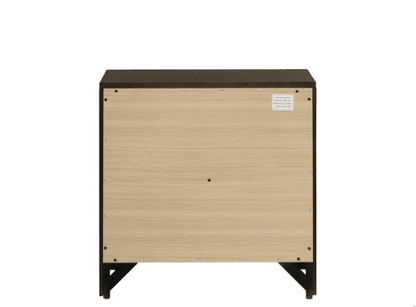 Oberreit Walnut Finish Nightstand - 1st Choice Furniture Direct