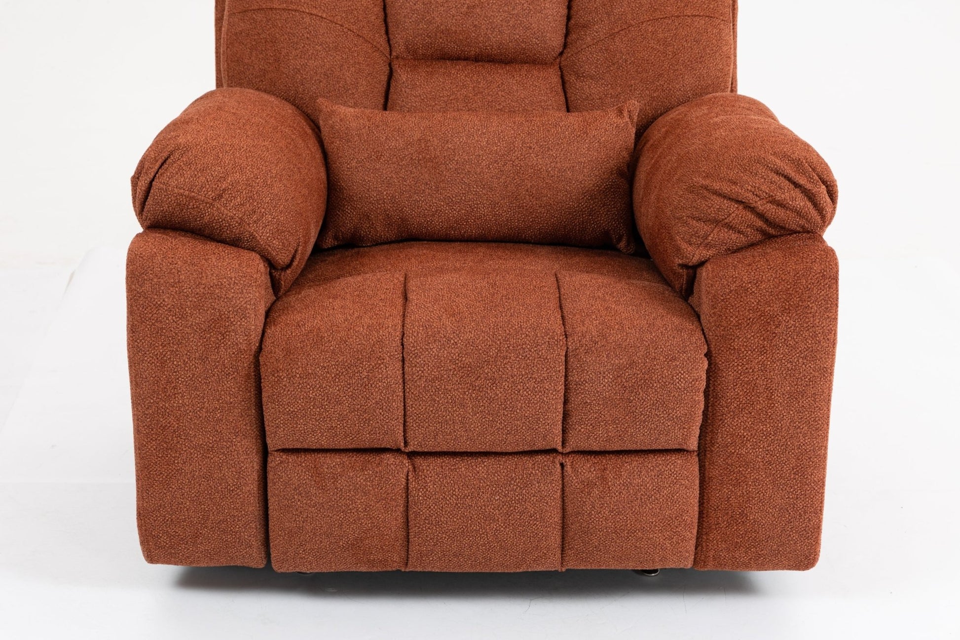 Old age electric lift chair, flat high density foam electric sofa, with heating and massage functions, can tilt to 180 degrees, 2 pocket cup holders, 2 remote controls, 4 OKIN motors - 1st Choice Furniture Direct