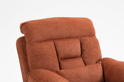 Old age electric lift chair, flat high density foam electric sofa, with heating and massage functions, can tilt to 180 degrees, 2 pocket cup holders, 2 remote controls, 4 OKIN motors - 1st Choice Furniture Direct