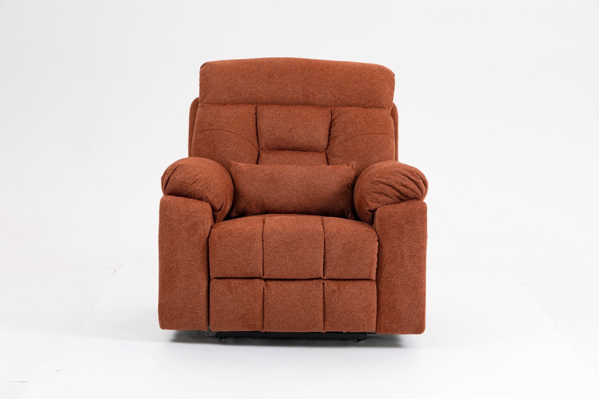 Old age electric lift chair, flat high density foam electric sofa, with heating and massage functions, can tilt to 180 degrees, 2 pocket cup holders, 2 remote controls, 4 OKIN motors - 1st Choice Furniture Direct