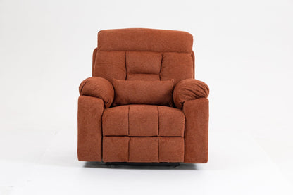 Old age electric lift chair, flat high density foam electric sofa, with heating and massage functions, can tilt to 180 degrees, 2 pocket cup holders, 2 remote controls, 4 OKIN motors - 1st Choice Furniture Direct