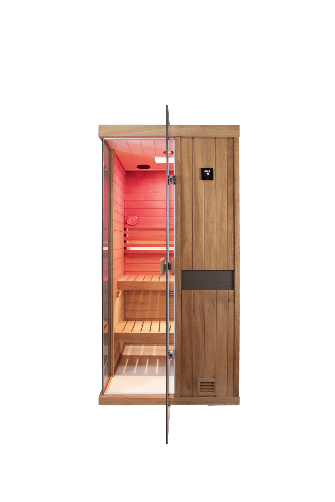 One person mahogany steam sauna room - 1st Choice Furniture Direct