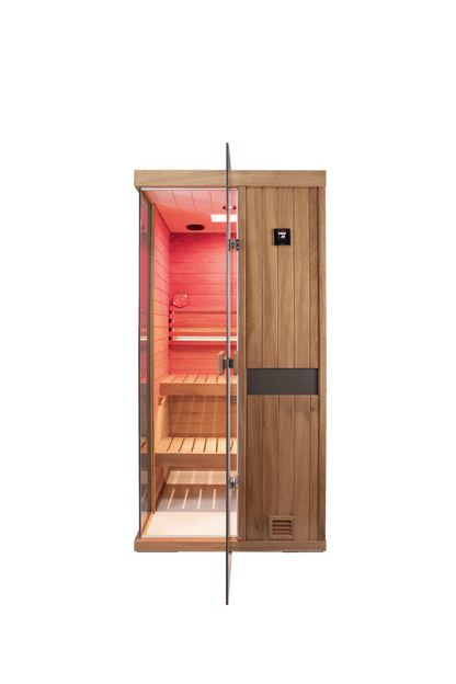 One person mahogany steam sauna room - 1st Choice Furniture Direct