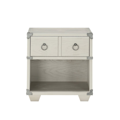Orchest Gray Finish Nightstand - 1st Choice Furniture Direct