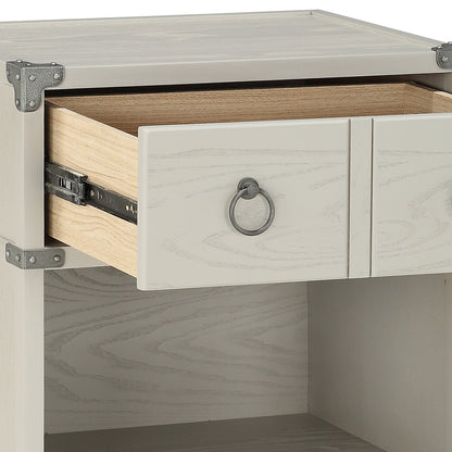 Orchest Gray Finish Nightstand - 1st Choice Furniture Direct
