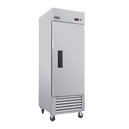 ORIKOOL 27' Commercial Freezer 23 Cu.ft with 1 Solid Door Reach-In Freezers Stainless Steel ETL Approved Upright Freeze Storage - 1st Choice Furniture Direct