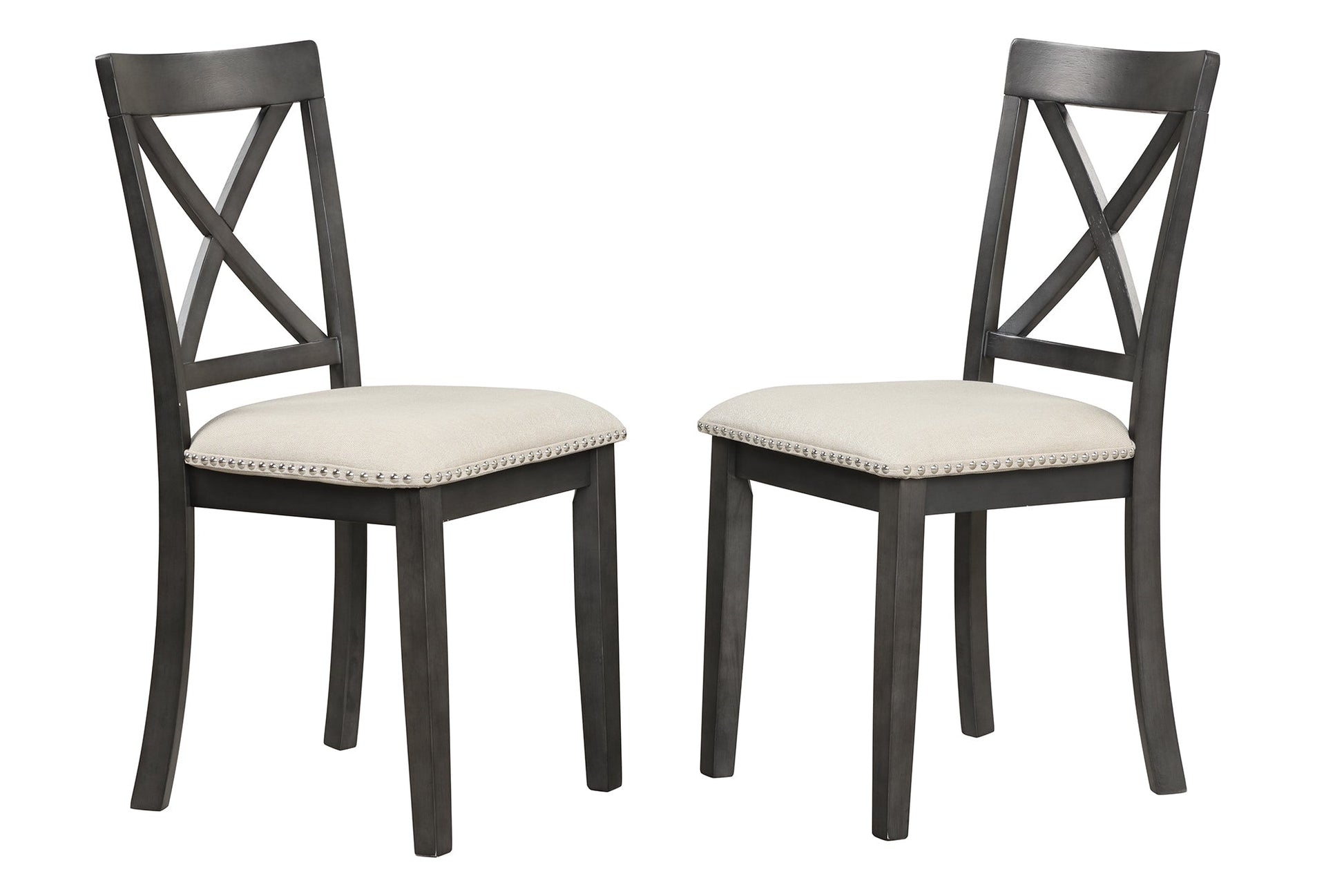 Orisfur. 5 Pieces Dining Table and Chairs Set for 4 Persons, Kitchen Room Solid Wood Table with 4 Chairs - 1st Choice Furniture Direct