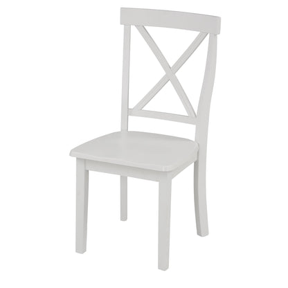 Orisfur. 5 Pieces Dining Table and Chairs Set for 4 Persons, Kitchen Room Solid Wood Table with 4 Chairs - 1st Choice Furniture Direct