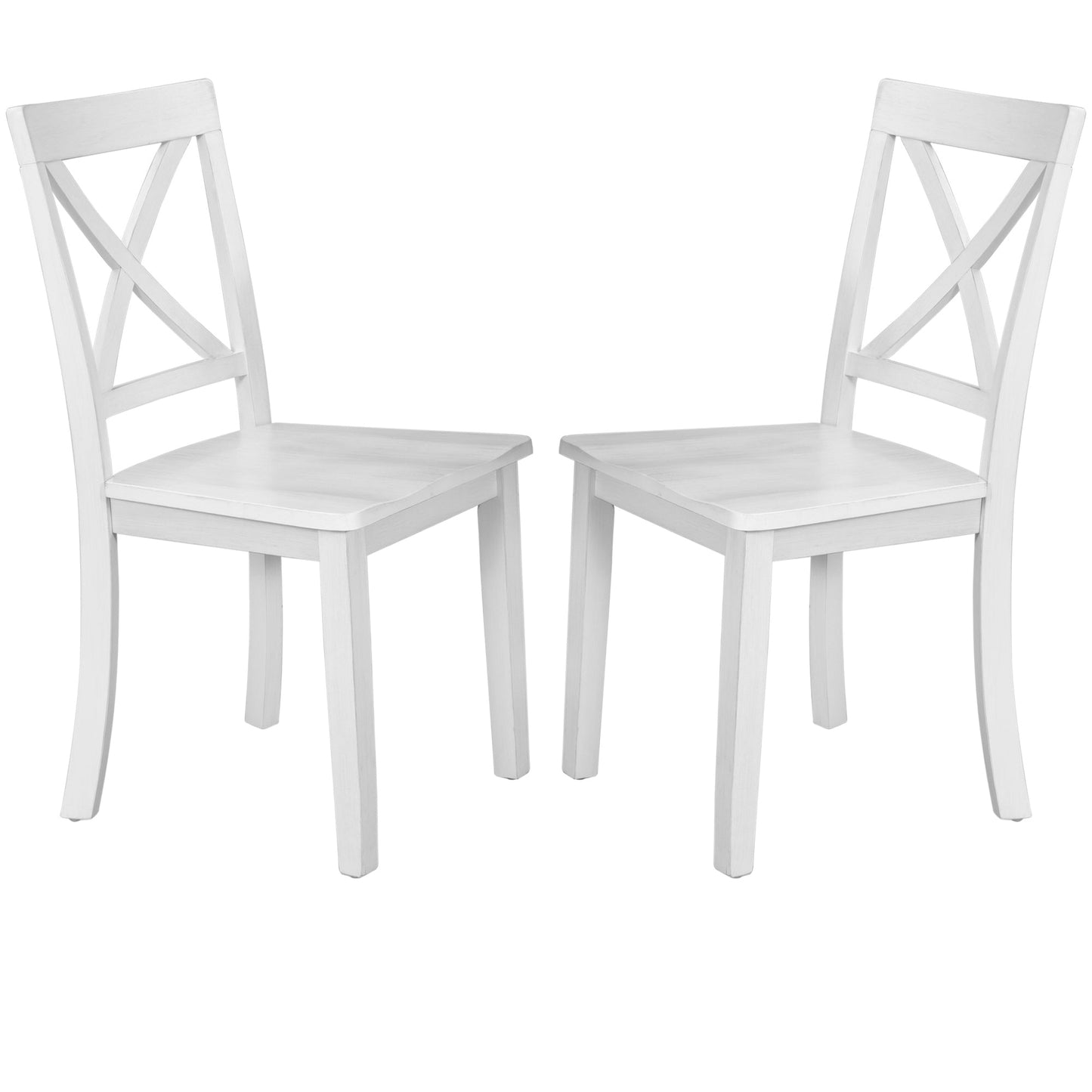 Orisfur. 5 Pieces Dining Table and Chairs Set for 4 Persons, Kitchen Room Solid Wood Table with 4 Chairs - 1st Choice Furniture Direct
