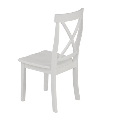 Orisfur. 5 Pieces Dining Table and Chairs Set for 4 Persons, Kitchen Room Solid Wood Table with 4 Chairs - 1st Choice Furniture Direct