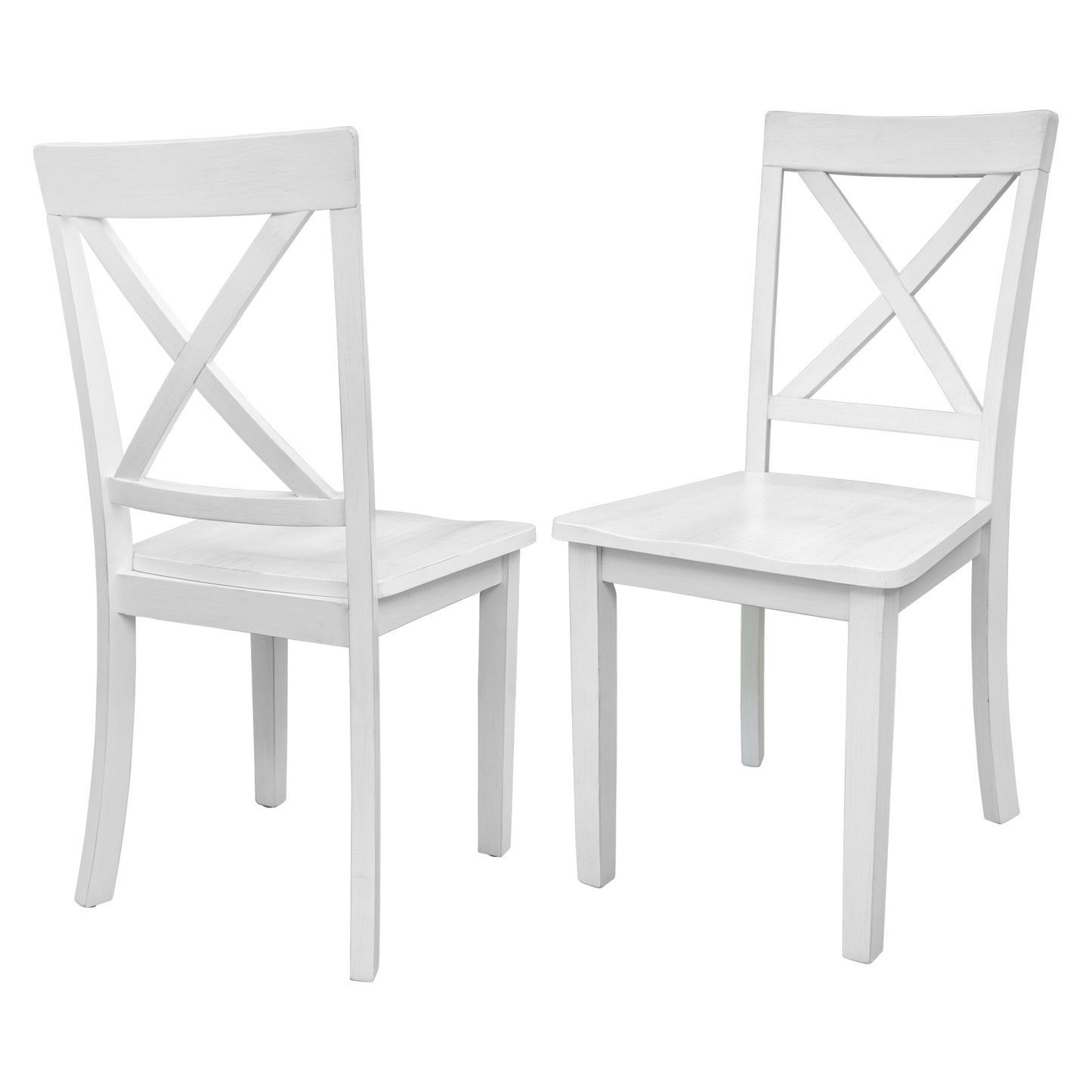 Orisfur. 5 Pieces Dining Table and Chairs Set for 4 Persons, Kitchen Room Solid Wood Table with 4 Chairs - 1st Choice Furniture Direct