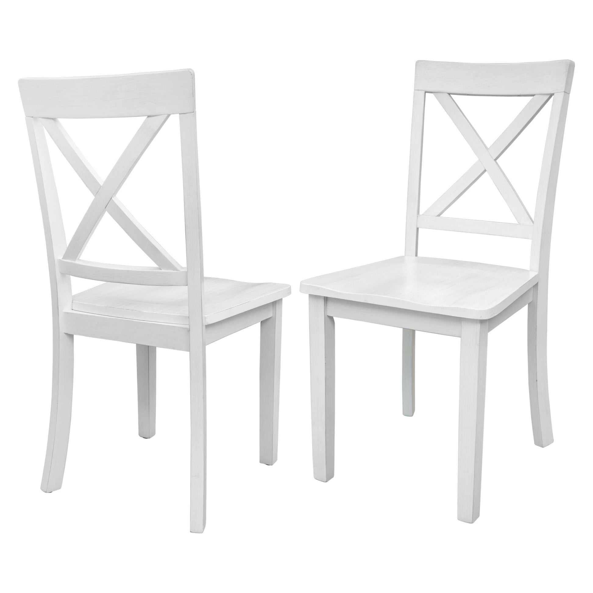 Orisfur. 5 Pieces Dining Table and Chairs Set for 4 Persons, Kitchen Room Solid Wood Table with 4 Chairs - 1st Choice Furniture Direct