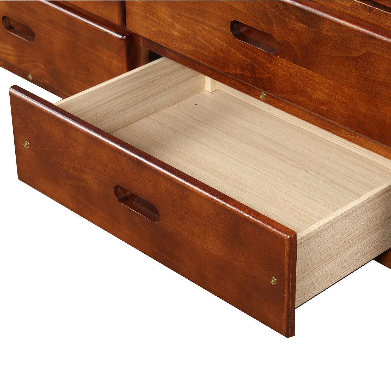 Orisfur. Twin Size Platform Storage Bed Solid Wood Bed with 6 Drawers - 1st Choice Furniture Direct