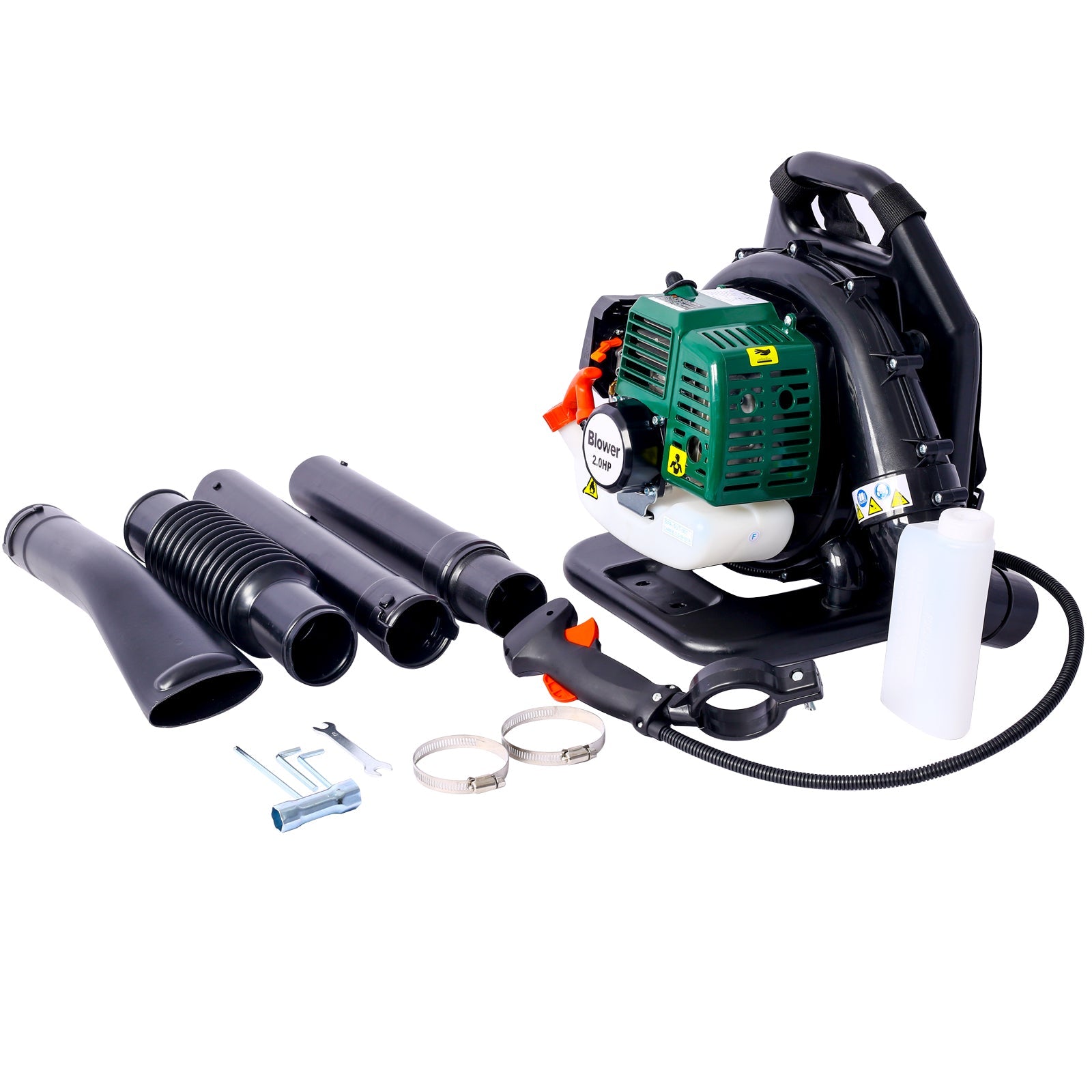 OSAKAPRO 52CC 2 - Cycle Gas Backpack Leaf Blower with extention tube,green - 1st Choice Furniture Direct