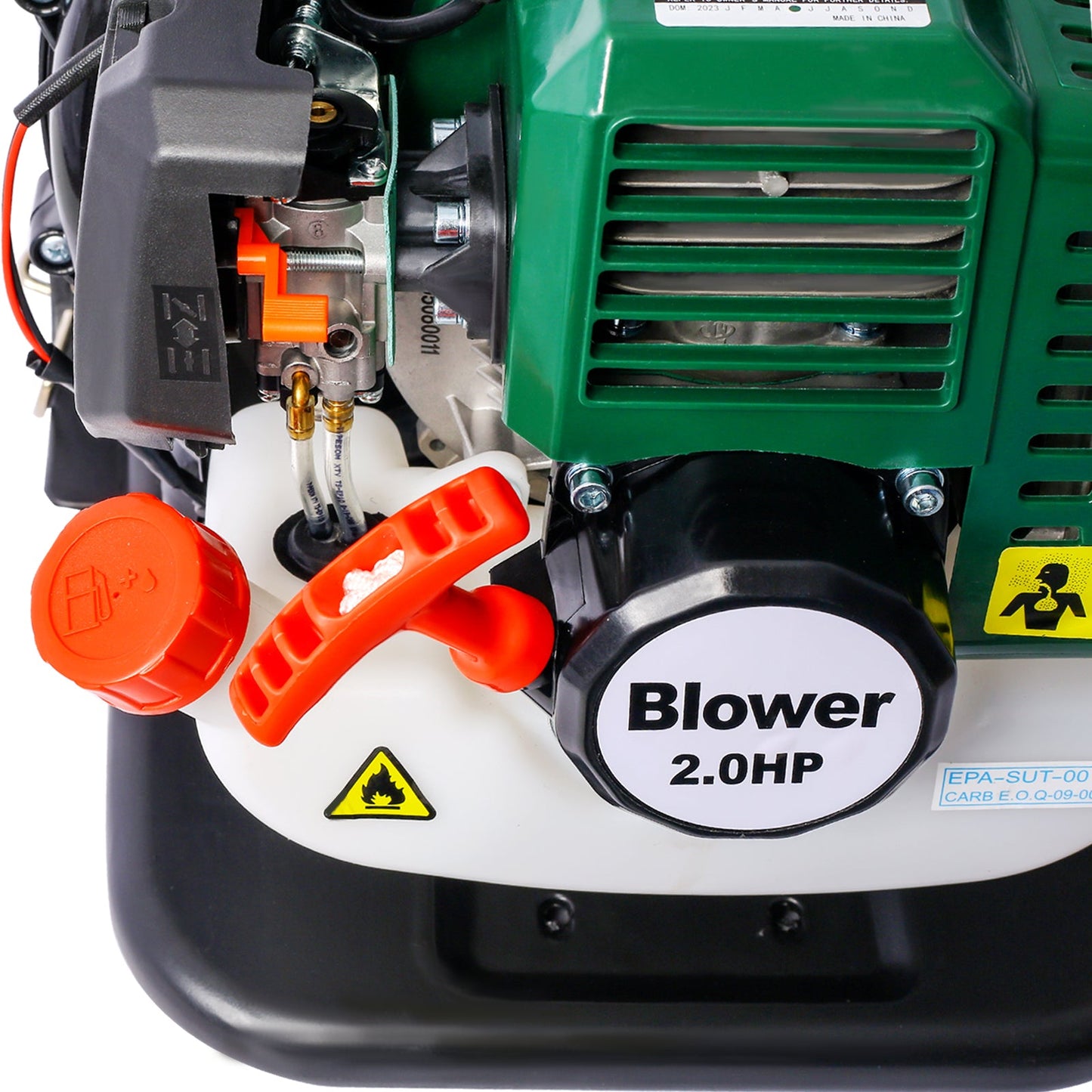 OSAKAPRO 52CC 2 - Cycle Gas Backpack Leaf Blower with extention tube,green - 1st Choice Furniture Direct