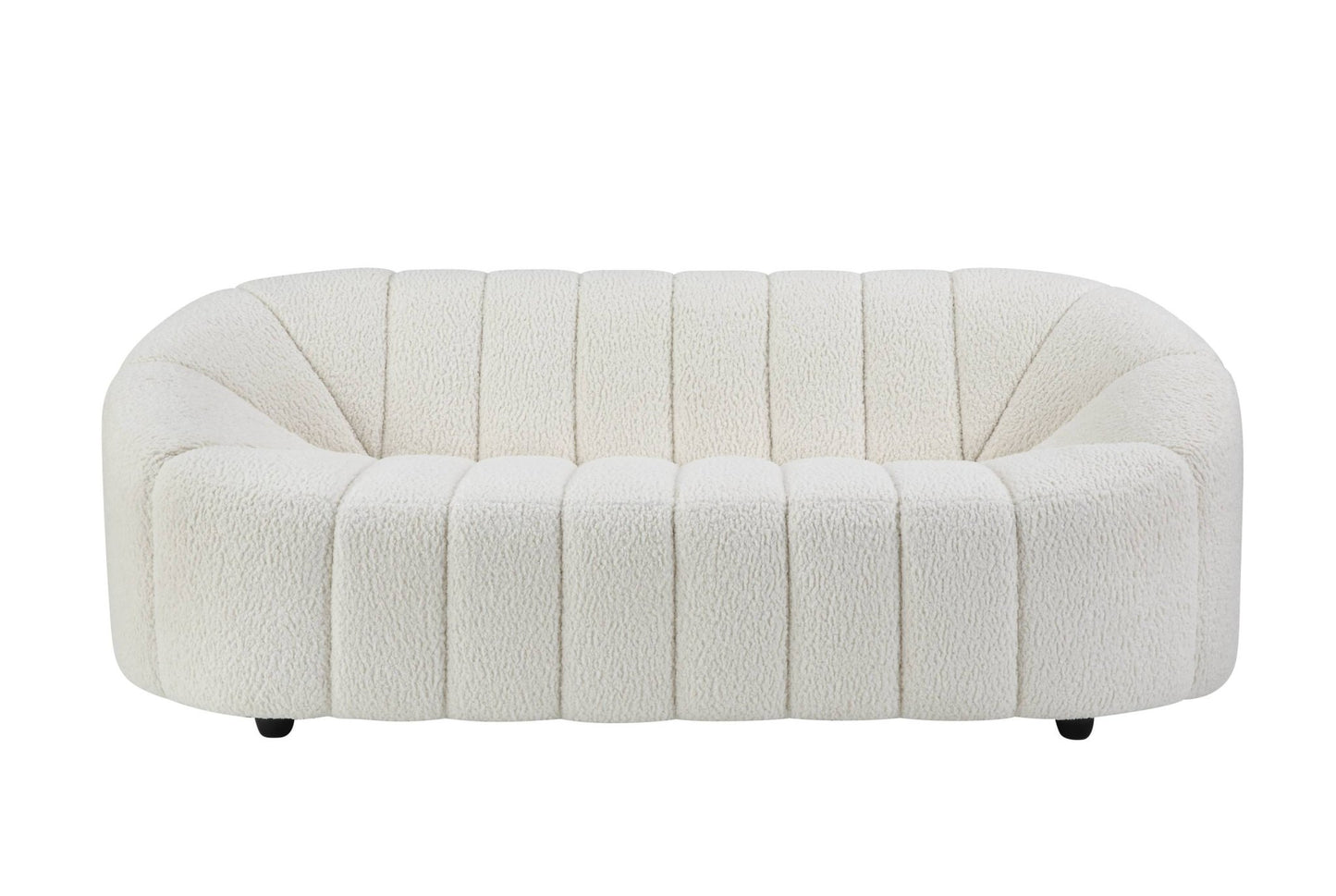 Osmash White Teddy Sherpa Sofa - 1st Choice Furniture Direct