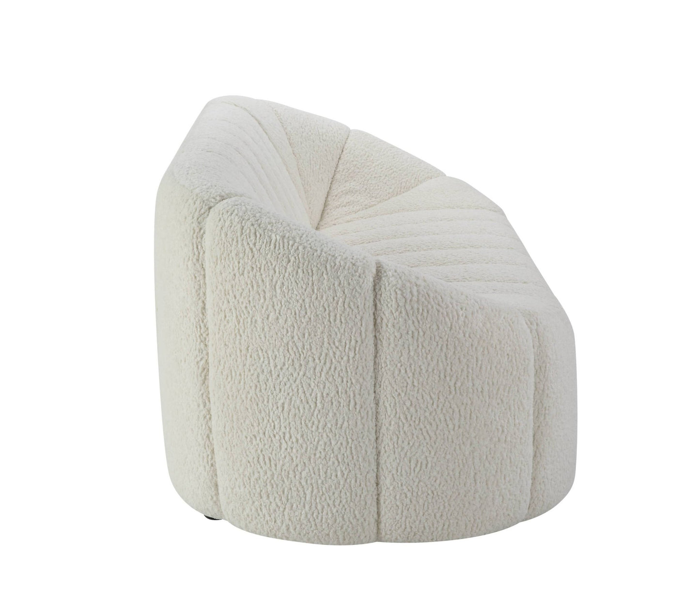 Osmash White Teddy Sherpa Sofa - 1st Choice Furniture Direct
