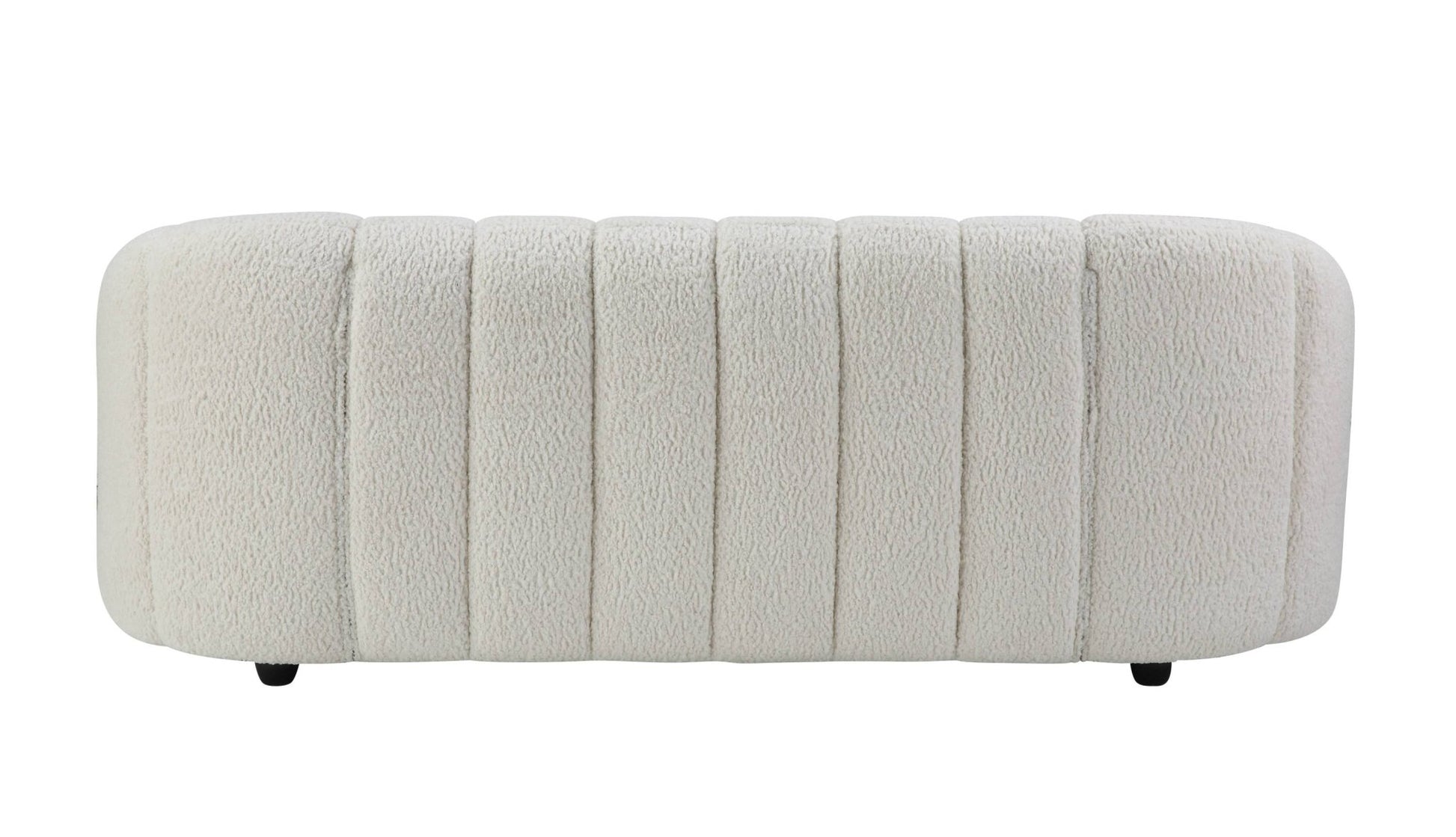 Osmash White Teddy Sherpa Sofa - 1st Choice Furniture Direct