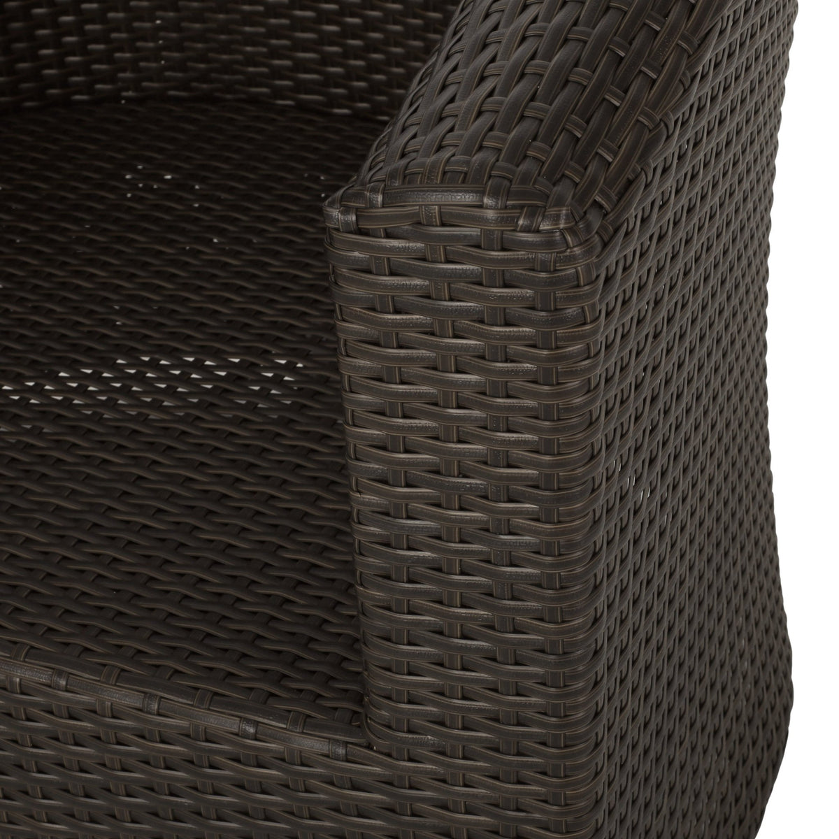 Outdoor Aluminum Frame Wicker Swivel Chair - 1st Choice Furniture Direct