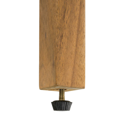 Outdoor Dining Set – Premium Acacia Wood Della Table & Wicker Chairs with Cream Cushion for Comfortable Dining Experience,Suitable for large gatherings(1 Table + 4 Chairs) - 1st Choice Furniture Direct