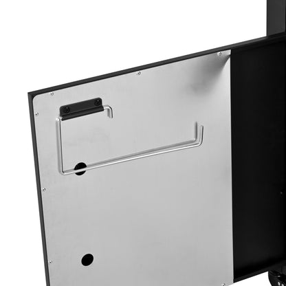 Outdoor Kitchen Prep Station with Stainless Steel Top & Storage - 1st Choice Furniture Direct