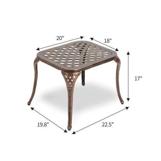 Outdoor Table Black - 1st Choice Furniture Direct