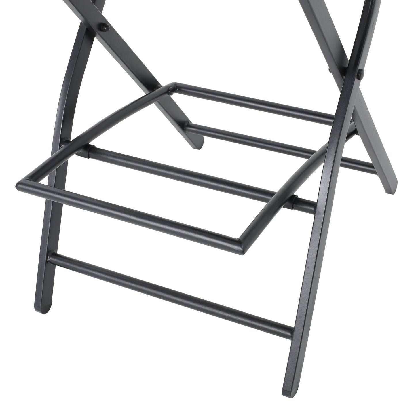 Outdoor Wicker Barstools Faux Rattan Patio Bar Stools Foldable Chair, Multibrown, Set of 2 - 1st Choice Furniture Direct