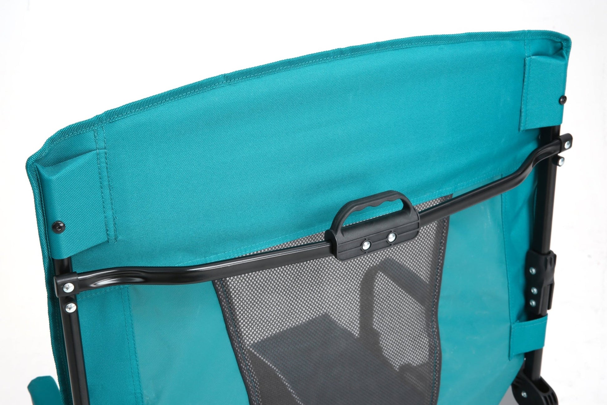 Oversized Blue Folding Camping Director Chair with Side Table - 1st Choice Furniture Direct