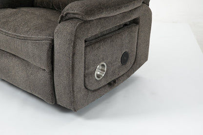 Oversized Lift Recliner Chair with Massage & Heat – 180° Lay Flat Power Chair - 1st Choice Furniture Direct