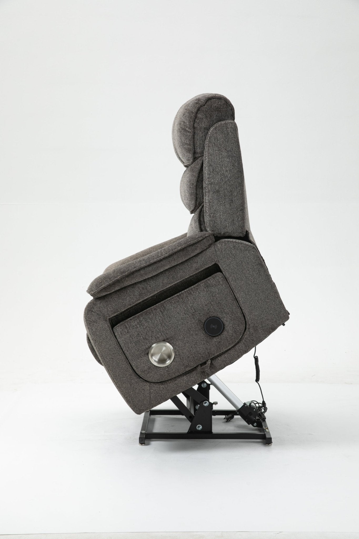 Oversized Lift Recliner Chair with Massage & Heat – 180° Lay Flat Power Chair - 1st Choice Furniture Direct
