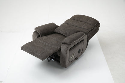 Oversized Lift Recliner Chair with Massage & Heat – 180° Lay Flat Power Chair - 1st Choice Furniture Direct