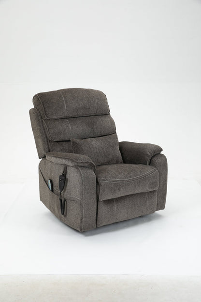 Oversized Lift Recliner Chair with Massage & Heat – 180° Lay Flat Power Chair - 1st Choice Furniture Direct