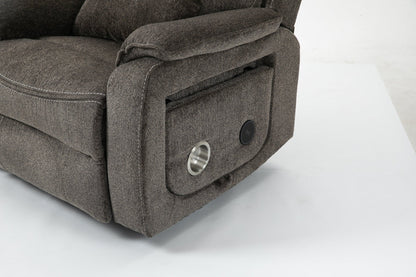 Oversized Lift Recliner Chair with Massage & Heat – 180° Lay Flat Power Chair - 1st Choice Furniture Direct