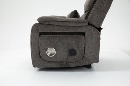 Oversized Lift Recliner Chair with Massage & Heat – 180° Lay Flat Power Chair - 1st Choice Furniture Direct