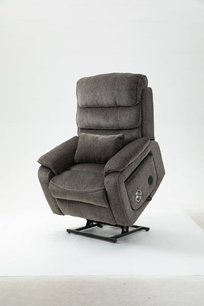 Oversized Lift Recliner Chair with Massage & Heat – 180° Lay Flat Power Chair - 1st Choice Furniture Direct