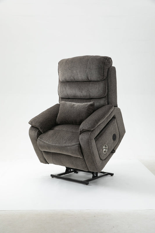 Oversized Lift Recliner Chair with Massage & Heat – 180° Lay Flat Power Chair - 1st Choice Furniture Direct
