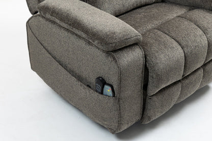 Oversized single person functional elderly chair sofa, side cup holder and storage box (extended footboard) - 1st Choice Furniture Direct